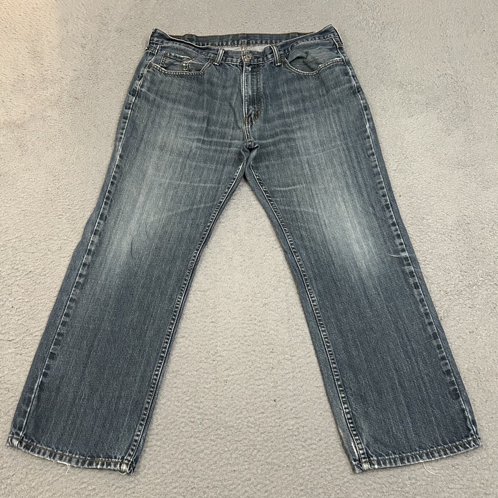 Levis Jeans Mens 38x30 Blue Denim 559 Relaxed Straight American Workwear Red Tab